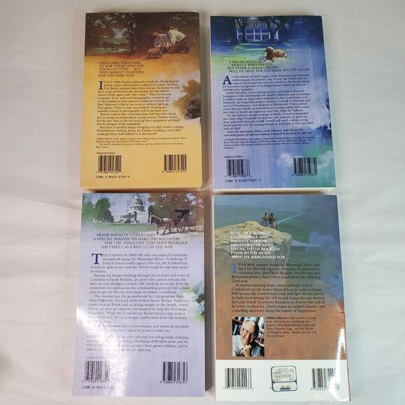 Lot of 4 The Appomattox Saga by Gilbert Morris PB 4, 6, 8, 9 Historical Romance - Picture 2 of 9